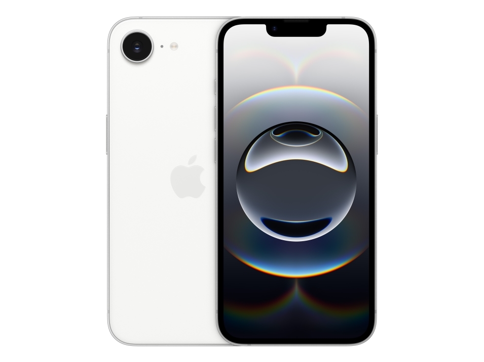 Apple Iphone 16E , 15,5 Cm (6.1"), 2532 X 1170 Pixel, 128 Gb, 48 Mp, Ios 18, Hvid