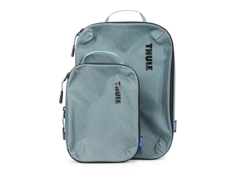 Thule TCCS201 Pond Grey, Pakkauskuutiosetti, Harmaa, Nailon, 210 g, 2 kpl, Kambodza