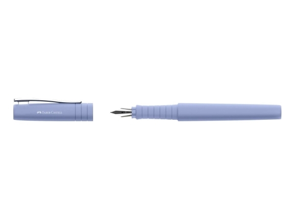 Faber-Castell 241004, Blå, Påfyllning med bläckpatronssystem, Blå, Återvunnen plast, Ambidextrous, 1 styck | Skrivredskap - Kulspetspennor & Reservoarpennor - Reservoarpennor | GameStuff