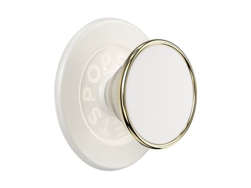 Popsockets Coconut Cream, Griffigkeit, Cremefarben, Gold, Kein Muster, Apple, Iphone 12+, 1 Stück(E)