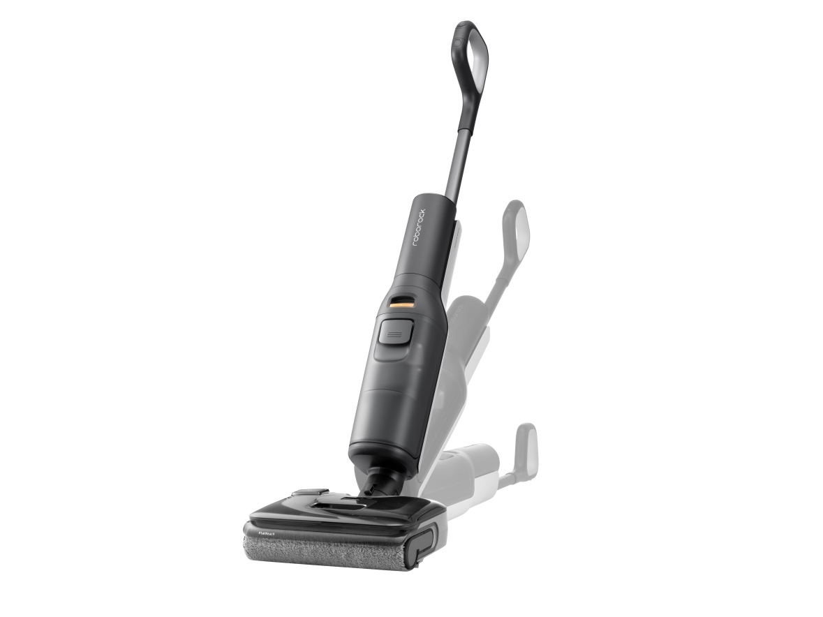 Roborock F25, Elektrisk Moppe, Sort, Hvid, 870 L, Dry, Status, Loop-Håndtag