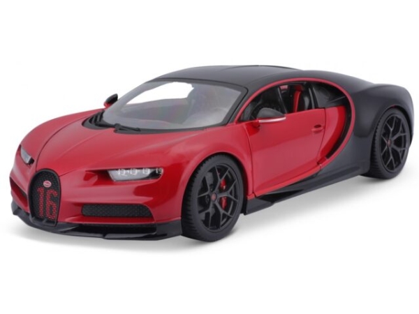 Bburago Bugatti Chiron Sport, Vormontiert, Sportwagenmodell, 1:18, Bugatti Chiron Sport, Weiblich, 1 Stk