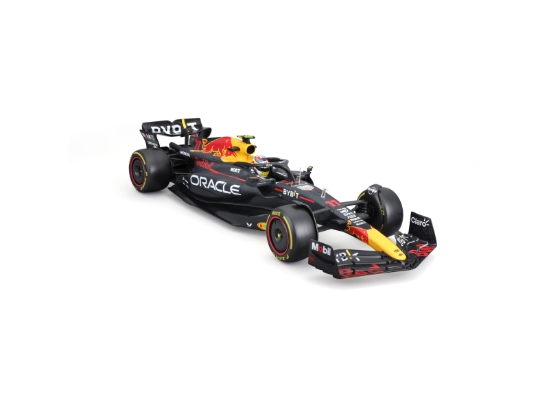Bburago Redbull F1 Rb19 1:18 Pérez 23, Sportsbil Model, Formonterede, 1:18, Redbull F1 Rb19, Ethvert Køn, Metal, Plast