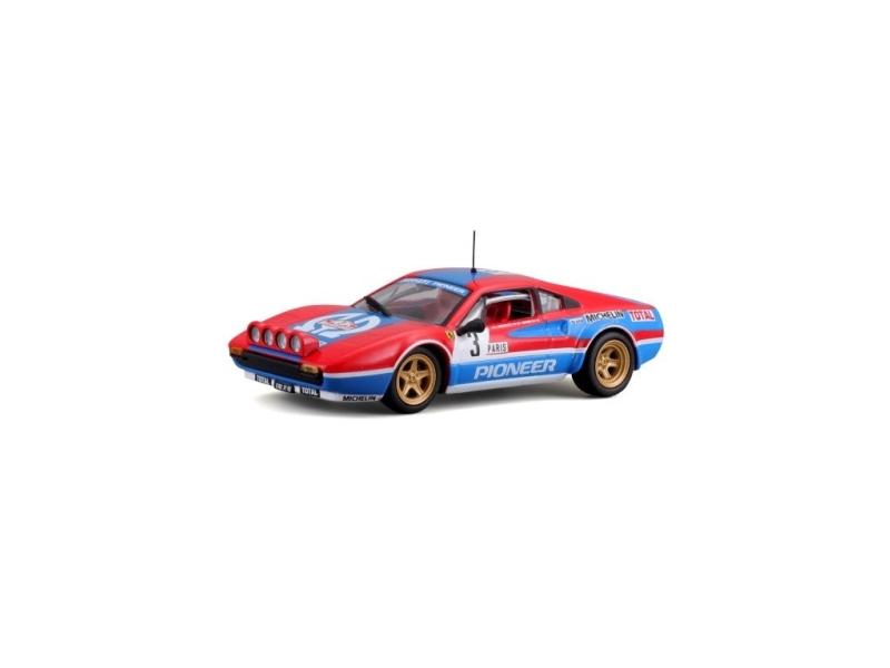Bburago Ferrari 308 Gtb 1982, Sportsbil Model, Formonterede, 1:43, Ferrari 308 Gtb, Ethvert Køn, Metal, Plast