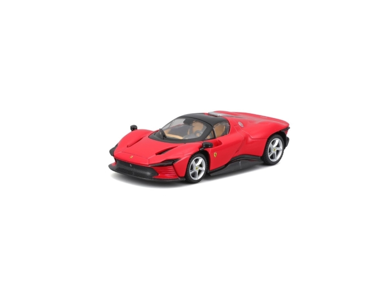 Bburago Ferrari Daytona Sp3, Sportsbil Model, Formonterede, 1:43, Ferrari Daytona Sp3, Ethvert Køn, Metal, Plast