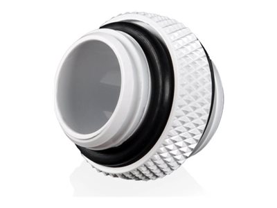 Bitspower - Forlænger Til Flydene Kølesystem - Mini Dual G1/4" - Deluxe White