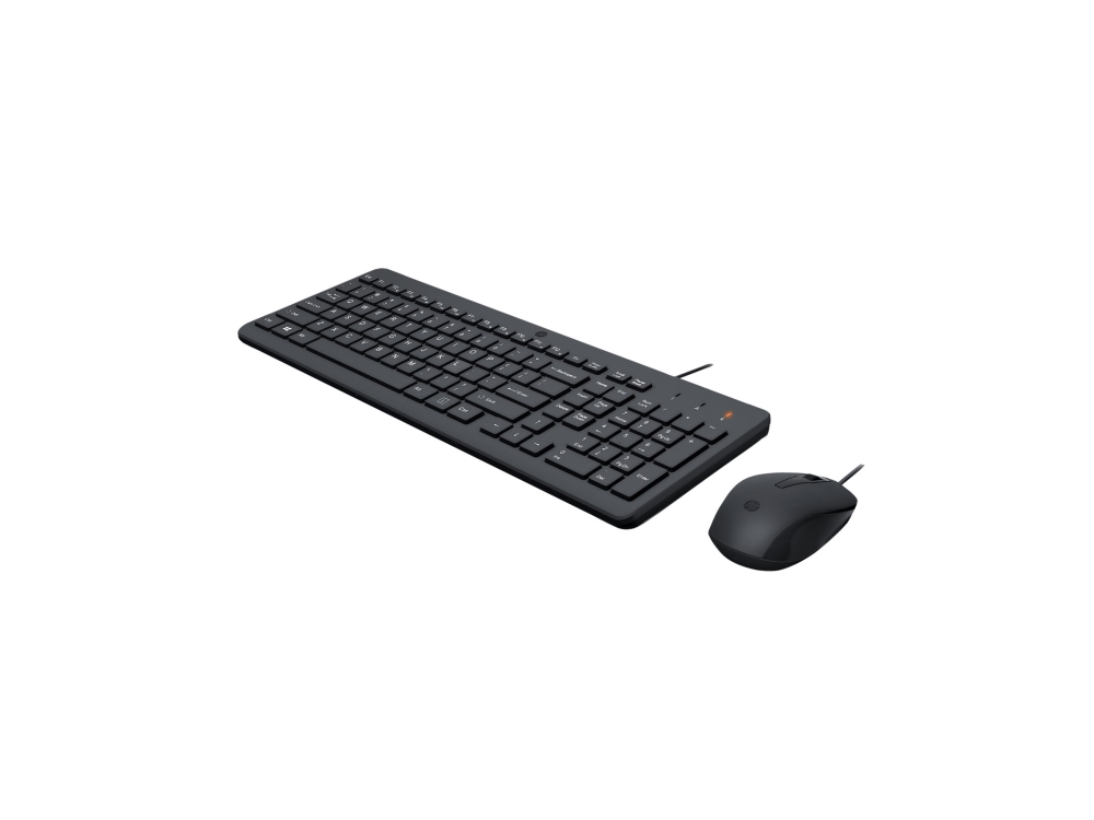 Hp 150 - Sæt Med Mus Og Tastatur - Usb - Pan Nordic - Sort