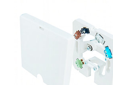 PlayB komfurudtag, 5x2,5 mm² - Hvid, Smalt design