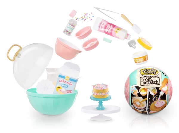 Miniverse Make It Mini From Scratch In Pdq Series 1, 8 År, Flerfarvet, Plast