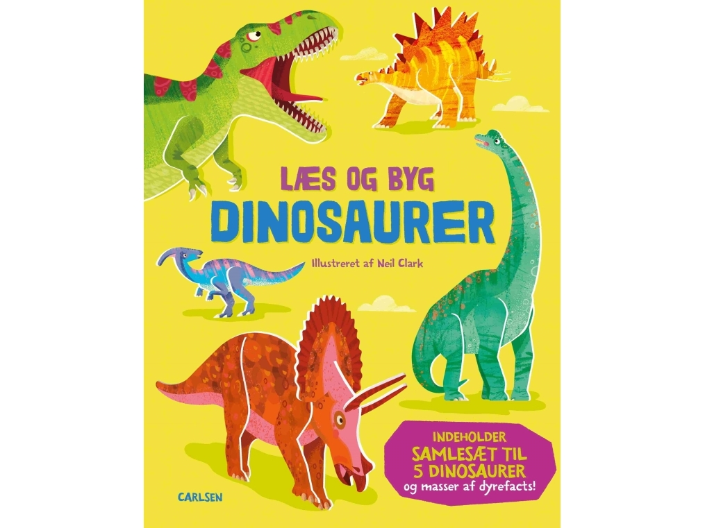 Dinosaurs Lesen Und Bauen | Sprache: Dänish