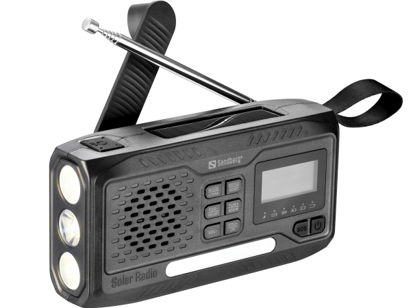 Sandberg 421-17, Analog och digital, DAB+, FM, 87,5 - 108 MHz, DAB+: 170 - 270, 3 W, USB Type-A, USB Type-C | Elverktyg - Övriga maskiner - Byggarbetsplats radio | GameStuff