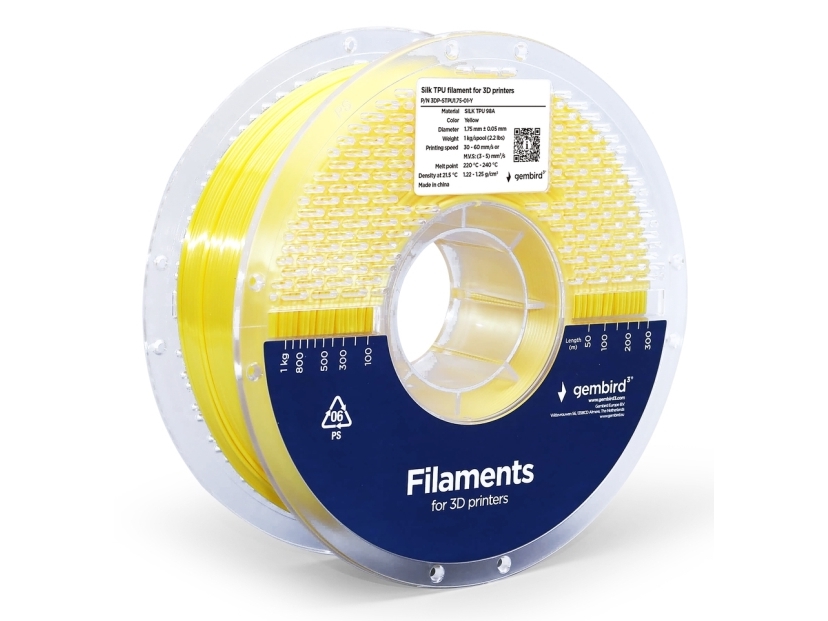 Gembird 3Dp-Stpu1.75-01-Y, 1 Stk, 1 Kg