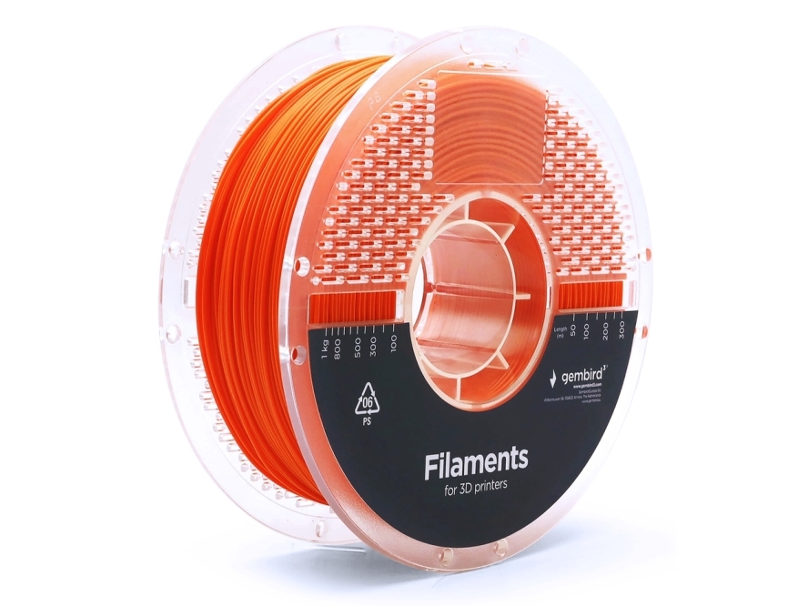 Gembird 3DP-PLA-FL2-01-O, 1 styck, 1 kg | Skrivare - Bläck, toner & förbrukningsvaror - 3D-förbrukningsvaror | GameStuff