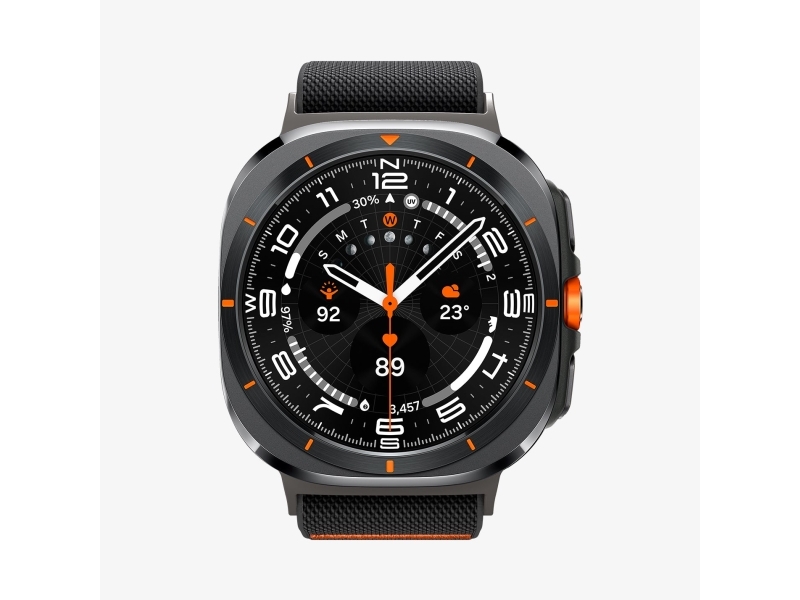 Spigen Lite Fit, Band, Smartwatch, Sort, Samsung, Galaxy Watch Ultra (47Mm), Nylon