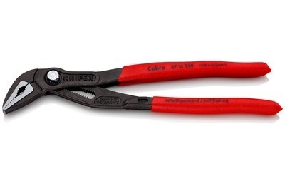 Knipex 87 51 250 SB, Sifon tænger, 3,2 cm, 3,4 cm, Plast, Rød, 84 mm