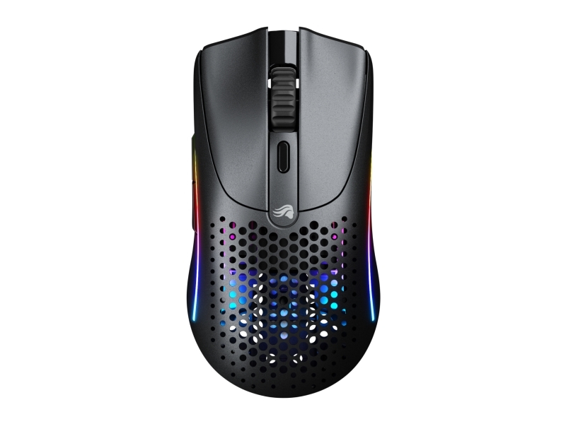 Glorious Gaming Model O 2 Mini Wireless, Højre Hånd, Optisk, Rf Trådløs + Bluetooth, 26000 Dpi, Sort