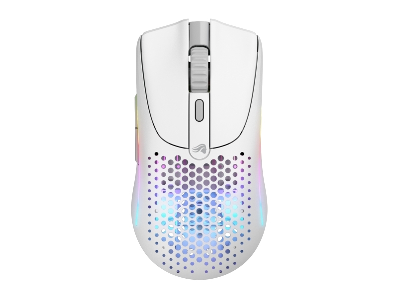 Glorious Gaming Model O 2 Mini Wireless, Højre Hånd, Optisk, Rf Trådløs + Bluetooth, 26000 Dpi, Hvid