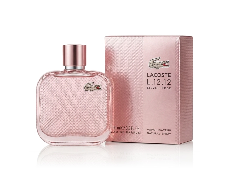 Lacoste, L.12.12 Silver Rose, Eau De Parfum, For Women, 100 Ml For Women