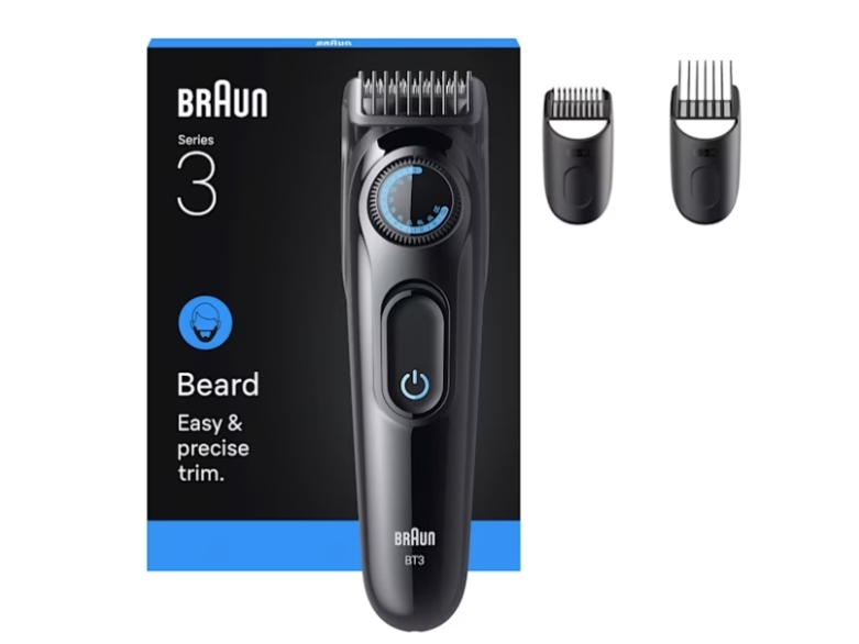 Braun BT3520, Batteri, Svart, Blå | Hårvård - Skägg- / Hårtrimmer - Skäggtrimmer | GameStuff