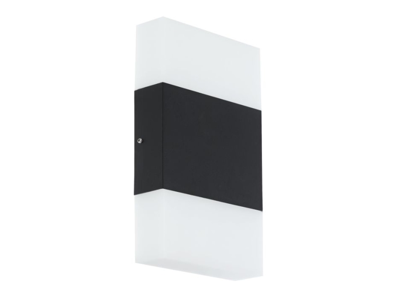Eglo Linosa Aussenwand 125X215 2X250lm Ip54 Schwarz