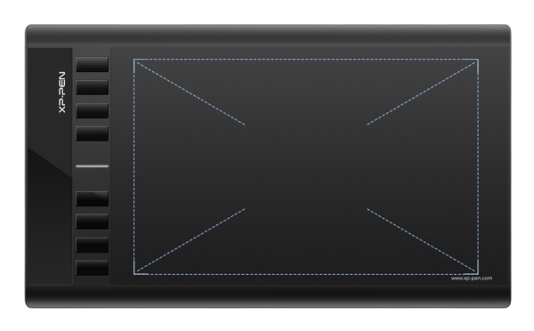 Xppen Star 03 V2 Large Drawing Pad, Wired, 5080 Lpi, 260 X 170 Mm, Usb, 1 Cm, 0.01 Mm