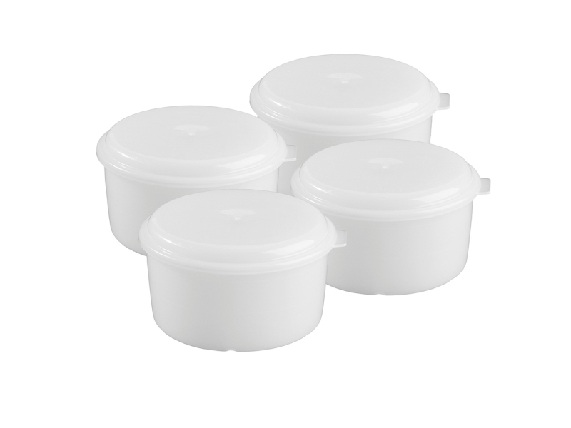 Gastroback 91552, Freezer Bowl, Hvid, Plast, Gastroback Design Ice Shaver, 4 Stk, 94 Mm