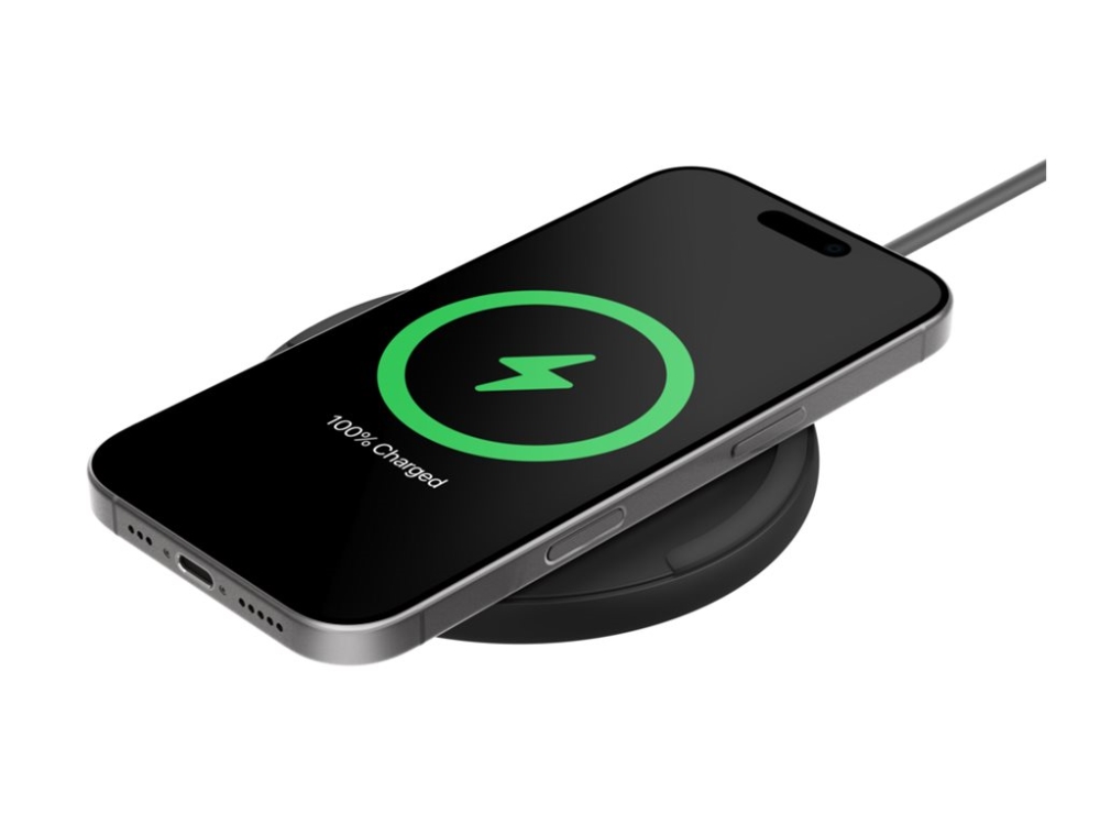 Belkin Boost Charge Opladningsplade 15W Usb-C Uden Lysnettet.Sort Wia012hqbk