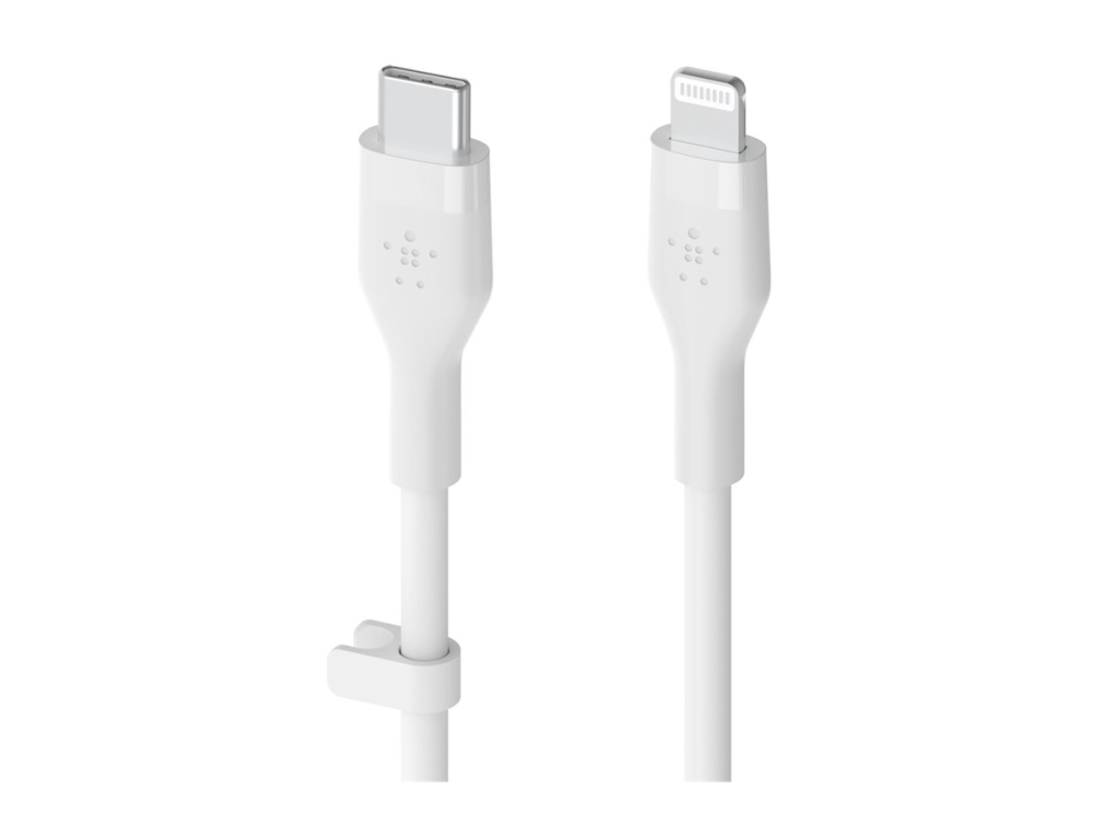 Belkin Boostcharge - Lightning-Kabel - Usb-C Han Til Lightning Han - 2 M - Hvid