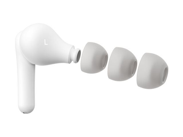 Belkin Soundform Rhythm, Wired & Wireless, Calls/Music, Headset, White