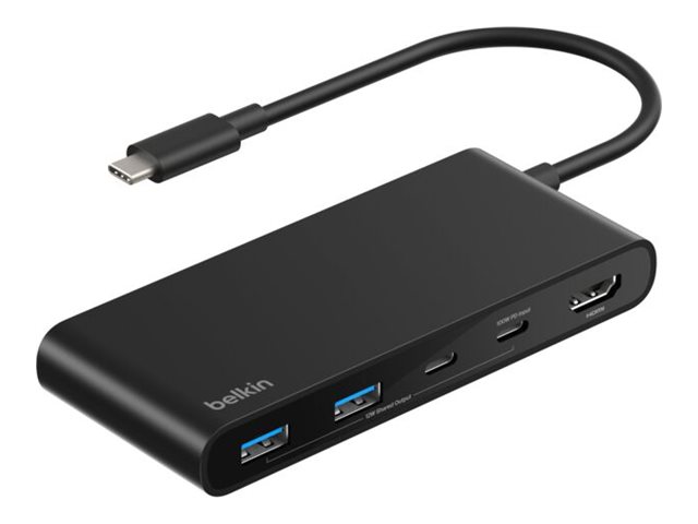 Belkin Connect - Dockingstation - For Laptop, Smartphone, Tablet - Usb-C - Hdmi