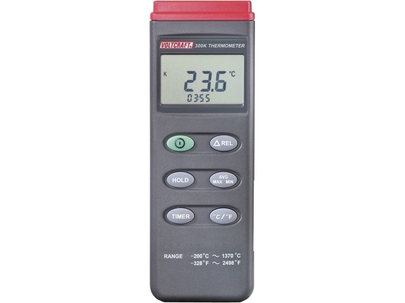 VOLTCRAFT K201 Lämpötilan mittauslaite Kalibroitu (ISO) -200 - +1370 °C Anturityyppi K