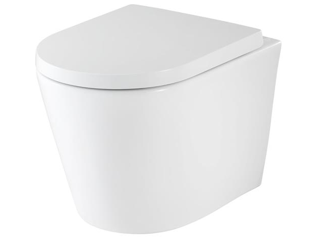 Pressalit Trend Comfort væghængt toilet, uden skyllekant, hvid