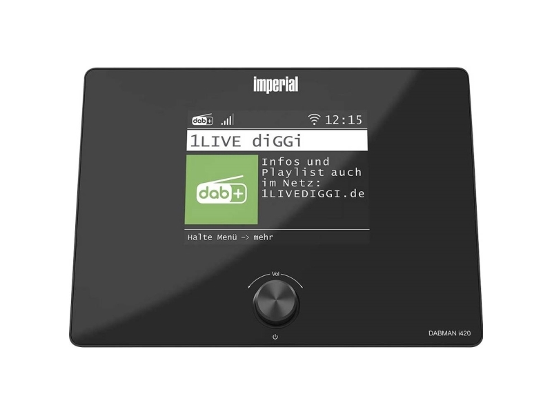 Internet-Bordradio Imperial Dabmani420bk Internet Optagefunktion