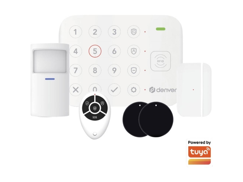 Denver SHA-220 118111600000 Sæt med trådløst alarmsystem