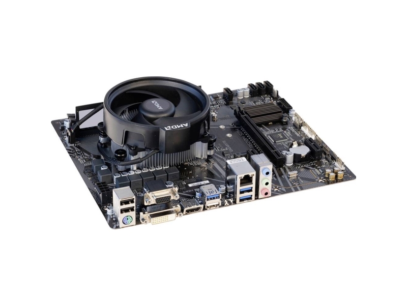 Renkforce Bundkort Med Cpu Amd Ryzen 5 5600 Gt 4.60 Ghz 0 Gb Ddr4-Ram Micro-Atx