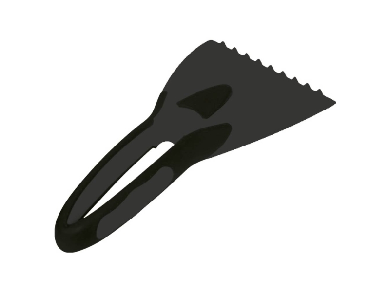 IWH Plastic Isskraber Softgreb (L x B x H) 210 x 95 x 25 mm Sort