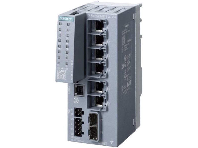 Siemens 6GK5206-2GS00-2AC2 Strømforsyning-switch