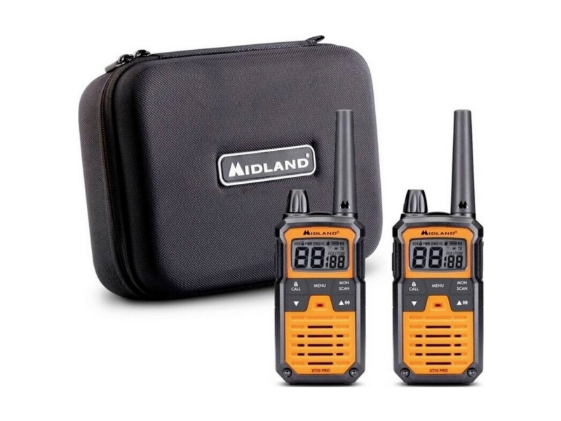 Midland Midland XT70 Pro Kofferset, PMR+LPD, Orange C1465.01 PMR-walkie-talkie