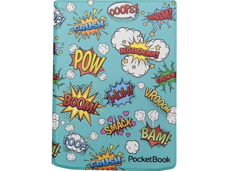 Pocketbook flipfodral - Comic Print 7,8 | TV, Ljud & Bild - Bärbart ljud & Bild - Tillbehör | GameStuff