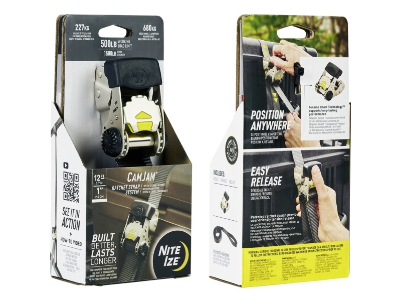 NITE Ize NI-CJRS12-09-R8 Spænderem (L x B) 3.7 m x 2.5 cm Skralde