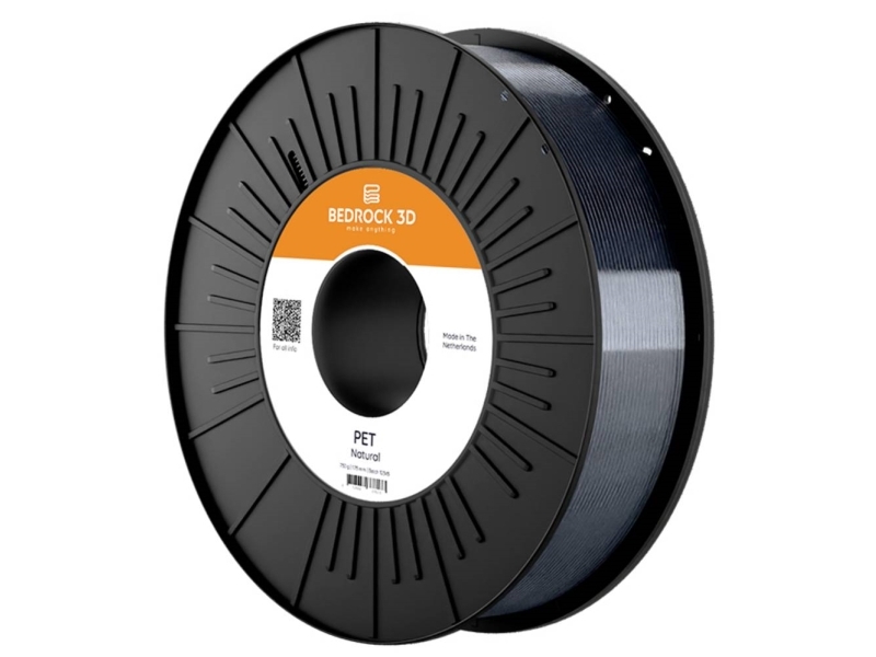 Bedrock 3D Pet-0301B450 Pet Natural 2.85 Mm 4.500 G Filament Pet 2.85 Mm 4500 G Natur 1 Stk