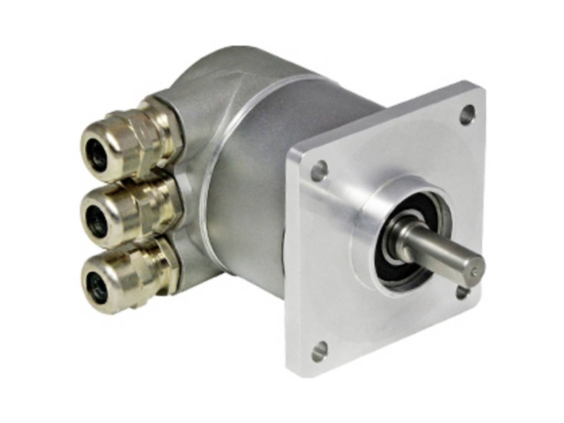 Posital Fraba Absolut Drejefølere 1 stk OCF-DPC1B-1412-9A7S-H3E Firkantflange