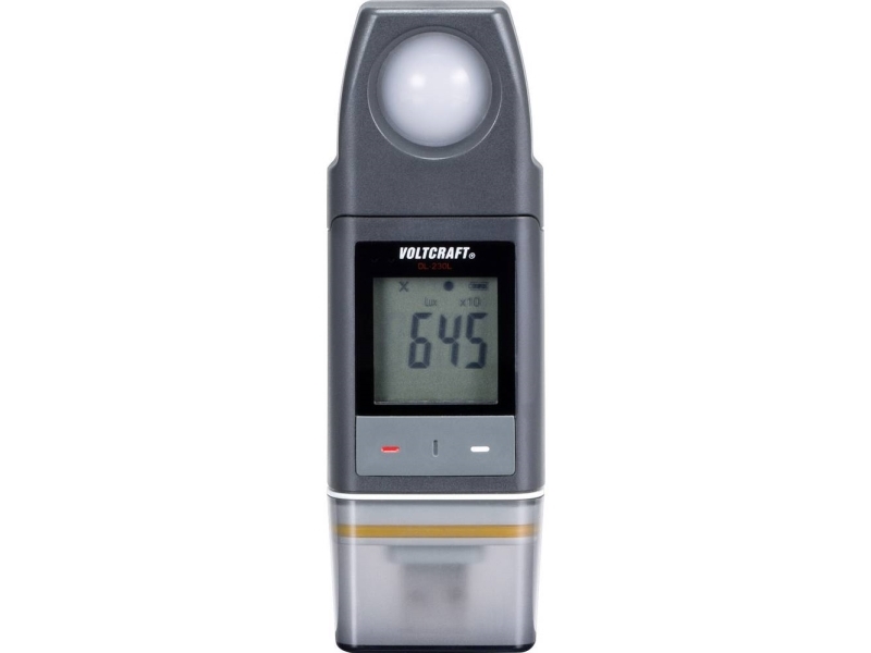 VOLTCRAFT VC/9657635 DL-230L Lux datalogger Kalibrerad (ISO) Mät ljusstyrka PDF-funktion | EL Artiklar - Verktyg för EL - Mätutrustning för miljö | GameStuff