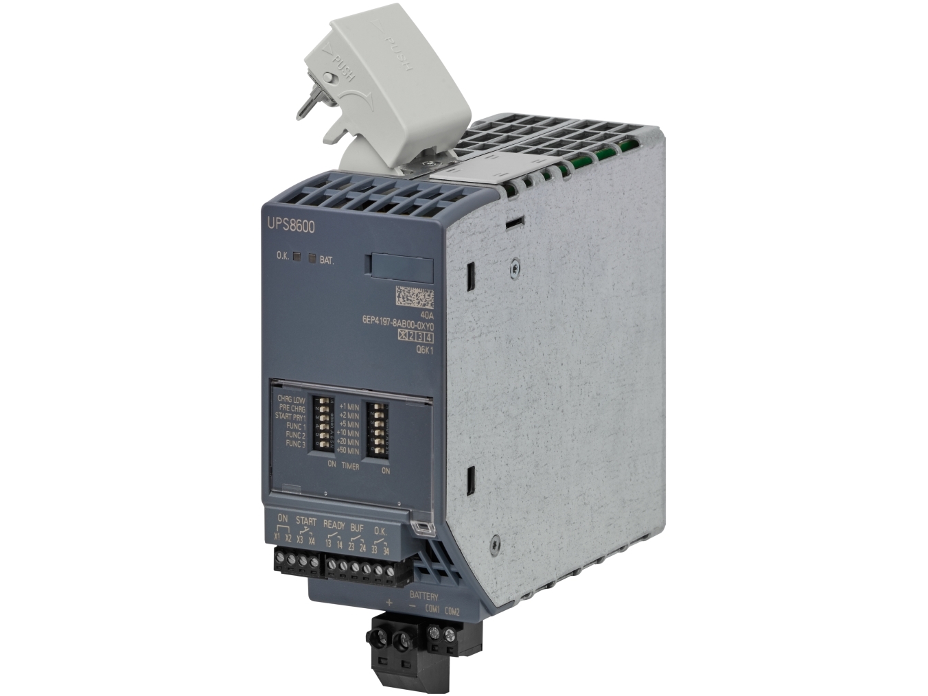Siemens Sitop Ups8600/120W, Drinnen, 960 W, Mehrfarbig, Ce, Rohs, Reach, 125 Mm, 900 G