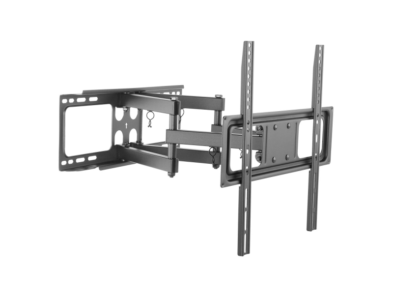 Techly Ica-Plb 344Sty, 200 X 200 Mm, 400 X 400 Mm, -15 - 5°, -60 - 60°, Stahl, Schwarz