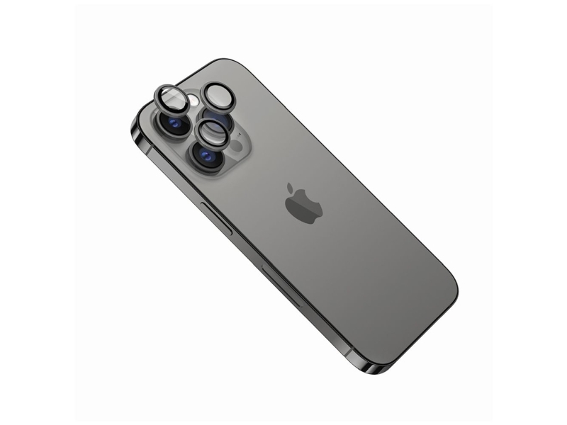 Fixed Fixgc2-928-Gr, Apple, Iphone 14/14 Plus, Ridseresistent, Smudsafvisende, Transparent, Grå, 3 Stk