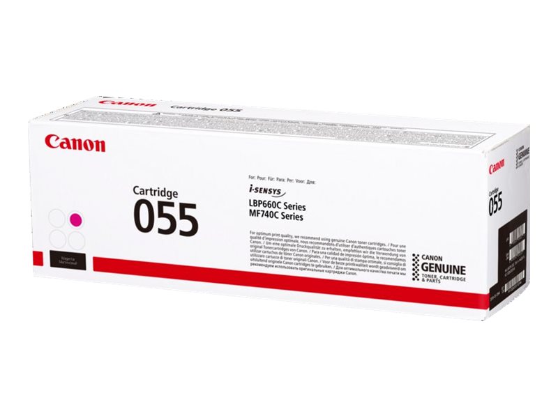 Canon 055 - Magenta - original - tonerpatron - for Color imageCLASS MF743  imageCLASS LBP664, MF745  i-SENSYS MF742, MF744  Satera LBP662