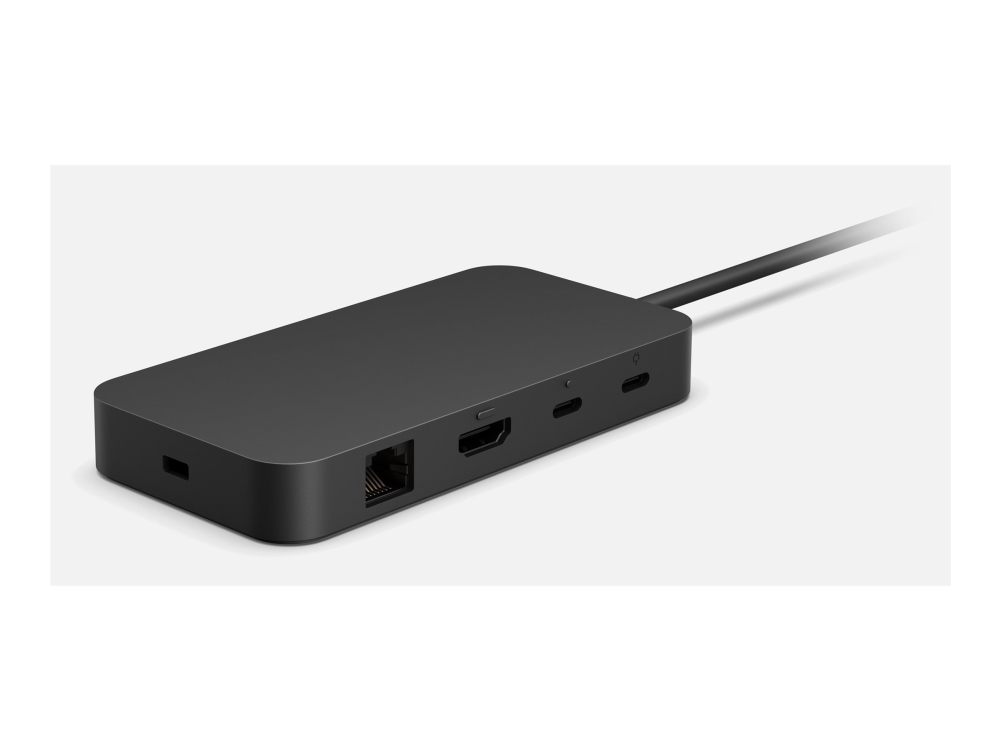 Microsoft Surface USB4 Dock - Dockingstation - USB-C / USB-A - 2 x USB-C, HDMI - 1GbE - 100 Watt