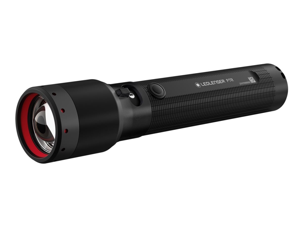 Ledlenser P-Series P7R - Ficklampa - LED - 4-läge - vitt ljus - 6000-7500 K - svart | Belysning - Annan belysning - Ficklampa | GameStuff