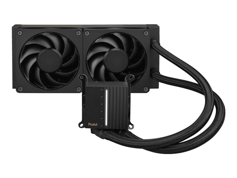 ASUS ProArt LC 240 - Kylsystem med vätska till processorn - Elementstorlek: 240 mm - (för: AM4, AM5, LGA1851, LGA1700, LGA1200, LGA115x Socket) - koppar - 120 mm | Datorkomponenter - Vattenkylning | GameStuff